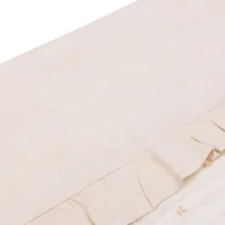 Jollein Ruffle Ledikantlaken - 120 x 150 cm - Natural