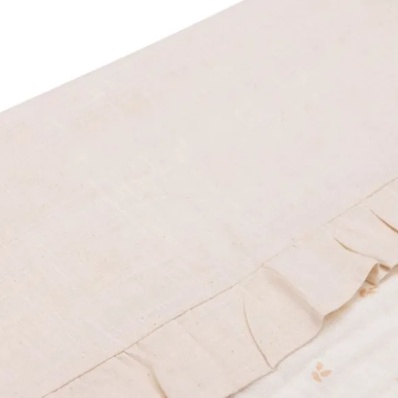 Jollein Ruffle Ledikantlaken - 120 x 150 cm - Natural