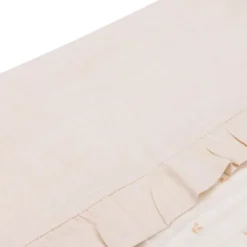 Jollein Ruffle Wieglaken - 75 x 100 cm - Natural