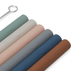 Jollein Siliconen Rietjes Multicolour 6 Stuks