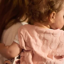 Jollein Slaapzak Jersey - 70 cm - Miffy Jacquard Terry Wild Rose