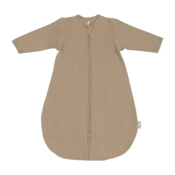 Jollein Slaapzak Zomer Met Afritsbare Mouw - 60 cm - Ajour Biscuit