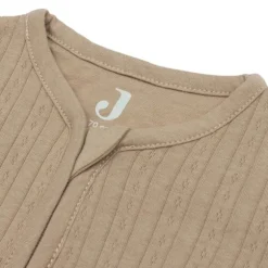 Jollein Slaapzak Zomer Met Afritsbare Mouw - 60 cm - Ajour Biscuit