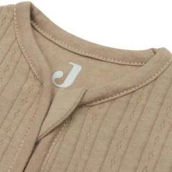 Jollein Slaapzak Zomer Met Afritsbare Mouw - 60 cm - Ajour Biscuit