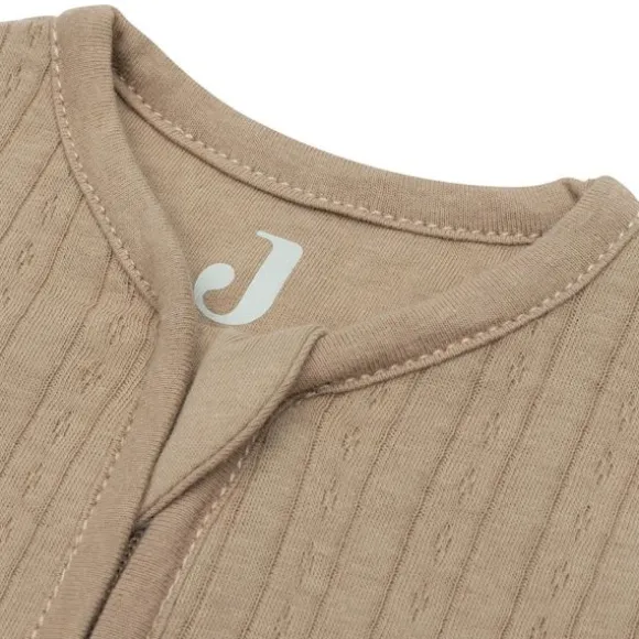 Jollein Slaapzak Zomer Met Afritsbare Mouw - 60 cm - Ajour Biscuit