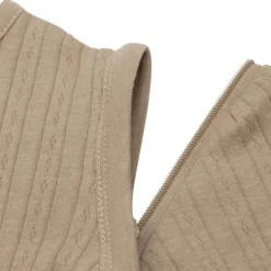 Jollein Slaapzak Zomer Met Afritsbare Mouw - 60 cm - Ajour Biscuit