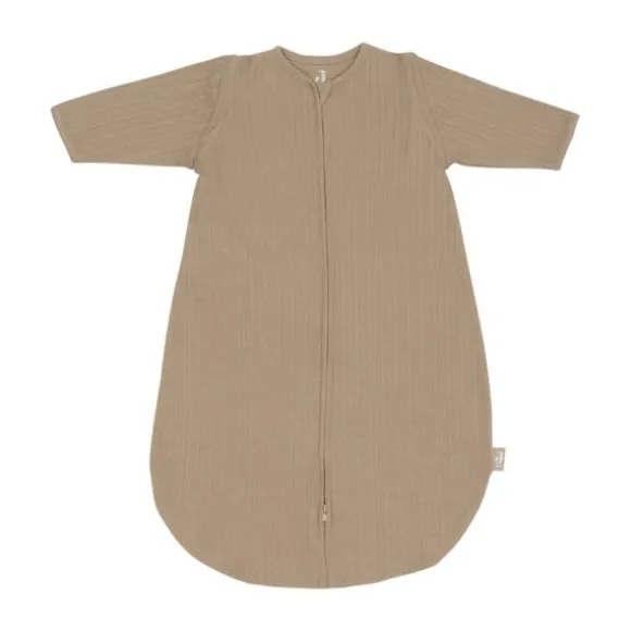 Jollein Slaapzak Zomer Met Afritsbare Mouw - 60 cm - Ajour Biscuit