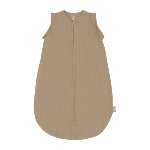 Jollein Slaapzak Zomer Met Afritsbare Mouw - 60 cm - Ajour Biscuit