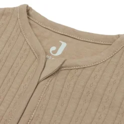 Jollein Slaapzak Zomer Met Afritsbare Mouw - 60 cm - Ajour Biscuit