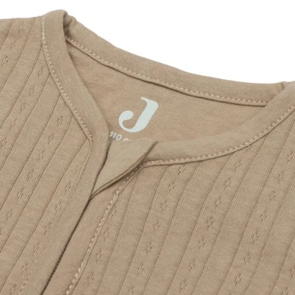 Jollein Slaapzak Zomer Met Afritsbare Mouw - 60 cm - Ajour Biscuit