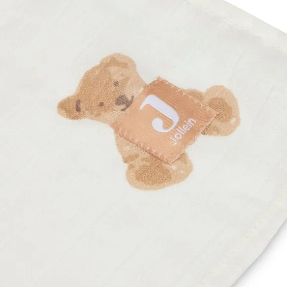 Jollein Teddy Bear Multidoek Hydrofiel Large 2 Stuks