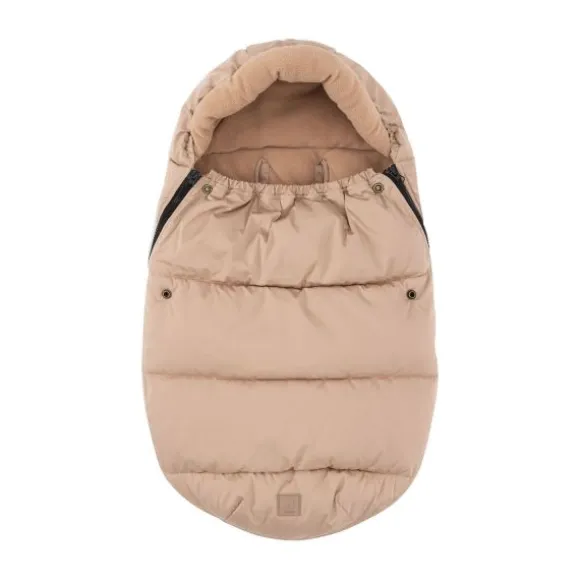 Jollein Voetenzak 3/5 Punts - Groep 0+ - Puffed - Biscuit