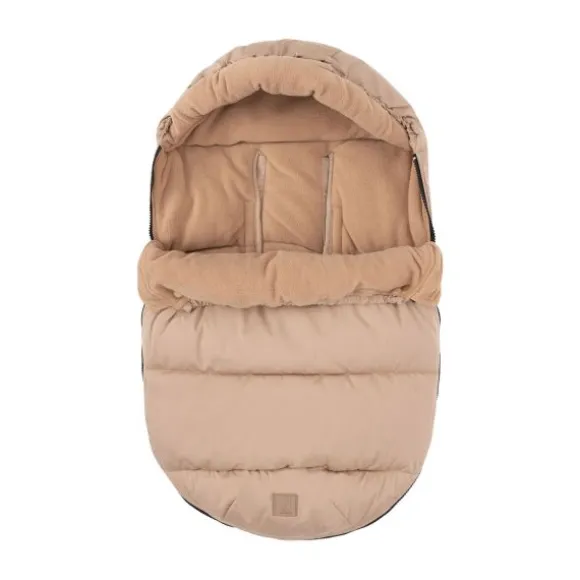 Jollein Voetenzak 3/5 Punts - Groep 0+ - Puffed - Biscuit