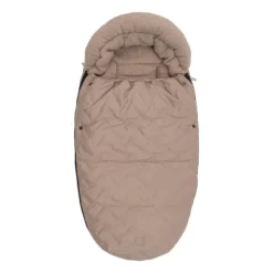 Jollein Voetenzak Buggy/Kinderwagen - Embossed - Milky Coffee