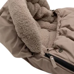 Jollein Voetenzak Buggy/Kinderwagen - Embossed - Milky Coffee