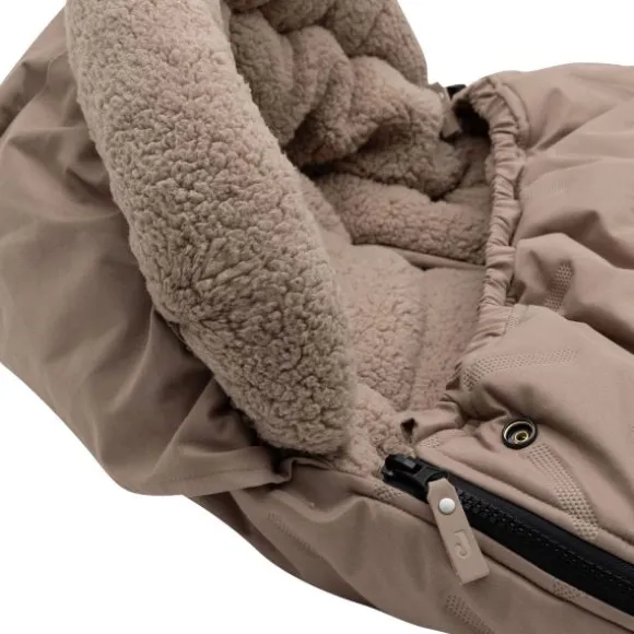 Jollein Voetenzak Buggy/Kinderwagen - Embossed - Milky Coffee