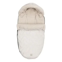 Jollein Voetenzak Buggy/Kinderwagen - Embossed - Milky Coffee