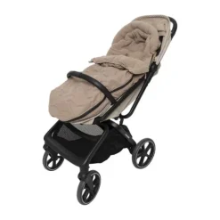 Jollein Voetenzak Buggy/Kinderwagen - Embossed - Milky Coffee