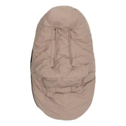 Jollein Voetenzak Groep 0+ 3/5 punts gordel - Embossed - Sand