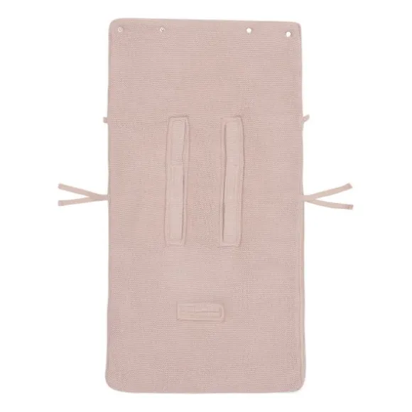 Jollein Voetenzak Groep 0+ 3/5‑Punts Gordel - Cloudy Rib - Oatmeal