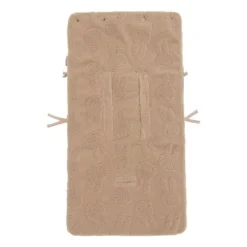 Jollein Voetenzak Groep 0+ 3/5‑Punts Gordel - Cloudy Rib - Oatmeal