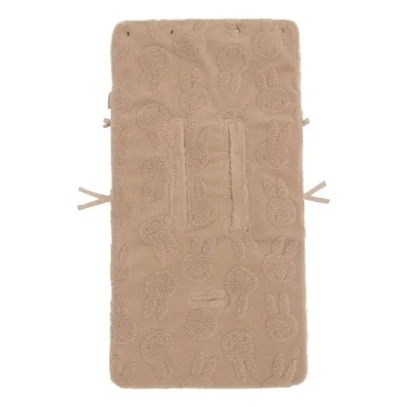 Jollein Voetenzak Groep 0+ 3/5‑Punts Gordel - Cloudy Rib - Oatmeal