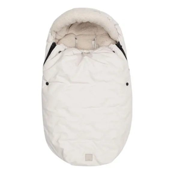 Jollein Voetenzak Groep 0+ 3/5‑Punts Gordel - Cloudy Rib - Oatmeal