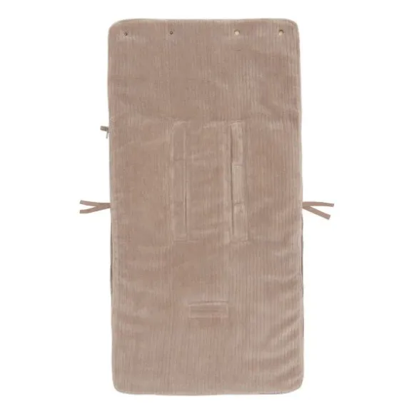 Jollein Voetenzak Groep 0+ 3/5‑Punts Gordel - Cloudy Rib - Oatmeal