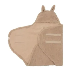Jollein Wikkeldeken - Milky Coffee - Bunny Cloudy Rib