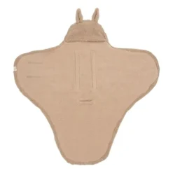 Jollein Wikkeldeken - Milky Coffee - Bunny Cloudy Rib
