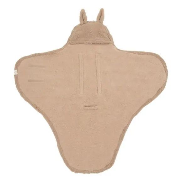 Jollein Wikkeldeken - Milky Coffee - Bunny Cloudy Rib