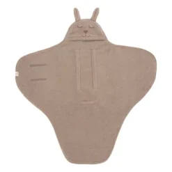 Jollein Wikkeldeken - Milky Coffee - Bunny Cloudy Rib