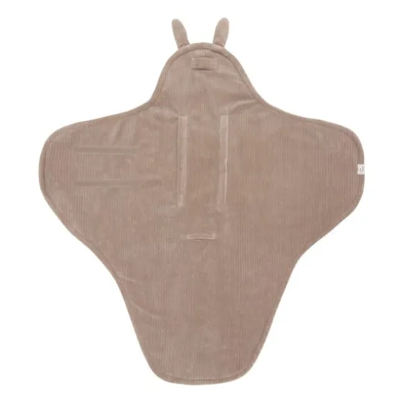 Jollein Wikkeldeken - Milky Coffee - Bunny Cloudy Rib