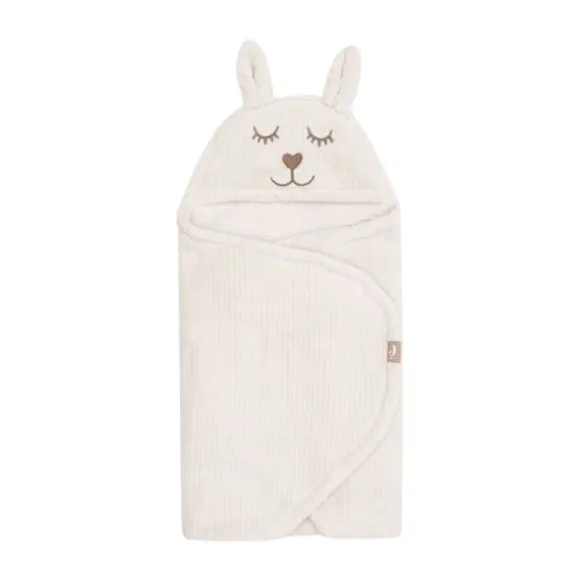 Jollein Wikkeldeken - Milky Coffee - Bunny Cloudy Rib