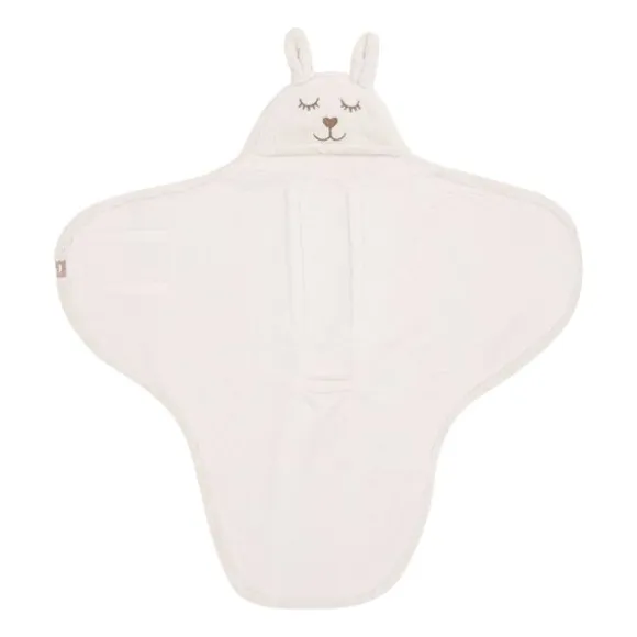 Jollein Wikkeldeken - Milky Coffee - Bunny Cloudy Rib