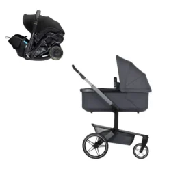 Joolz Day 5 Kinderwagen 3-in-1 - Stone Grey | Doona X Autostoeltje