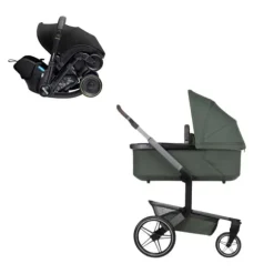 Joolz Day 5 Kinderwagen 3-in-1 - Stone Grey | Doona X Autostoeltje