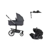 Joolz Day 5 Kinderwagen 4-in-1 - Stone Grey | Doona X Autostoeltje | Doona X Isofix Base