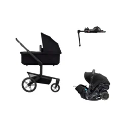 Joolz Day 5 Kinderwagen 4-in-1 - Stone Grey | Doona X Autostoeltje | Doona X Isofix Base