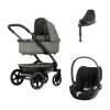 Joolz Geo 3 Kinderwagen 4-in-1 Sage Green | Cybex Cloud T | Cybex Base T