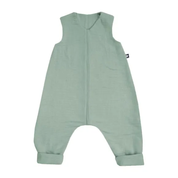 Julius Zöllner Muslin Jumper Slaapoverall - Sand - Maat 80