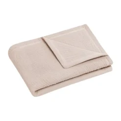 Julius Zöllner Muslin Wiegdeken - Sand - 70×100 cm