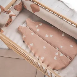 Julius Zöllner Organic Slaapzak – Roze – Birdy – Maat 70