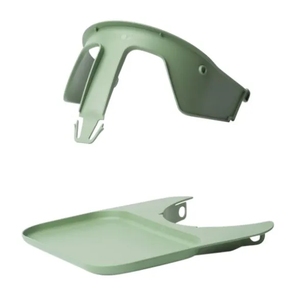 Kaos Klapp Veiligheidsbeugel & Eetblad Bundle - Gerecycled Kunststof - Desert Sand