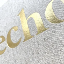 Kidooz Echoboekje Linnen Goudfolie