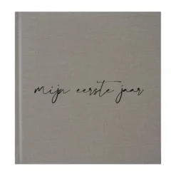 Kidooz Mijn Eerste Jaar Boek Linnen Nature