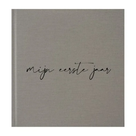 Kidooz Mijn Eerste Jaar Boek Linnen Nature