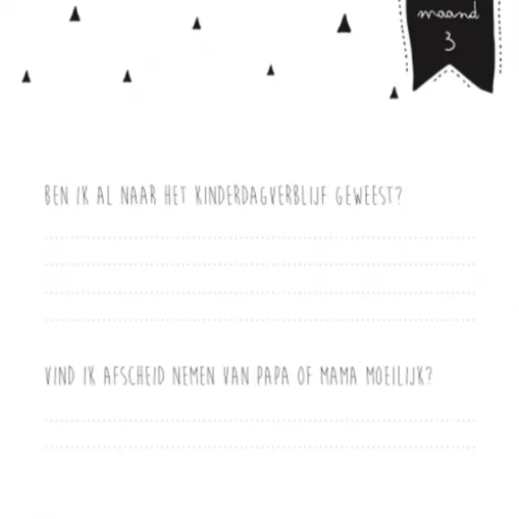 Kidooz Mijn Eerste Jaar Boek Linnen Nature