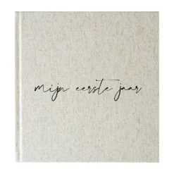 Kidooz Mijn Eerste Jaar Boek Linnen Nature