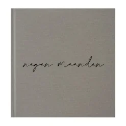 Kidooz Mijn Negen Maanden Boek Linnen Earth